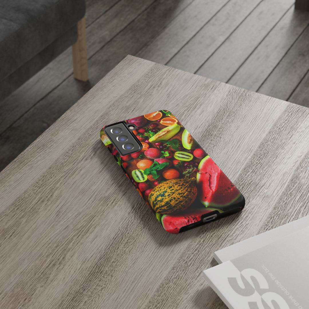 Fall Fruit Collage Cute Phone Case for, Samsung Galaxy S24, S23, S22, S21, IPhone 16 Case | Iphone 15, Iphone 14, IPhone 13 Case Mom Dad Gift - Studio40ParkLane