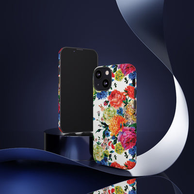Premium Tough Spring Flowers Cute Phone Cases for Samsung S24, S23, S22, S21, S20, Plus and Ultra, Iphone 16 Pro Max,15, 14, 13, 12, 11, 10 - Studio40ParkLane