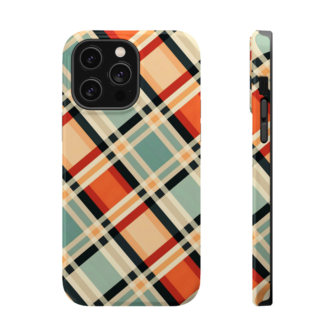 Checkered Plaid Magsafe Gift for Her Cute Phone Case for Iphone, | iPhone 16 | iPhone 15 Pro Max, Iphone 14 Pro Max, 13 12 11 10 9 8 7 - Studio40ParkLane