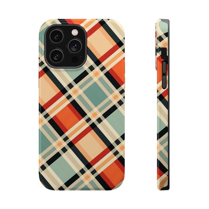 Checkered Plaid Magsafe Gift for Her Cute Phone Case for Iphone, | iPhone 16 | iPhone 15 Pro Max, Iphone 14 Pro Max, 13 12 11 10 9 8 7 - Studio40ParkLane