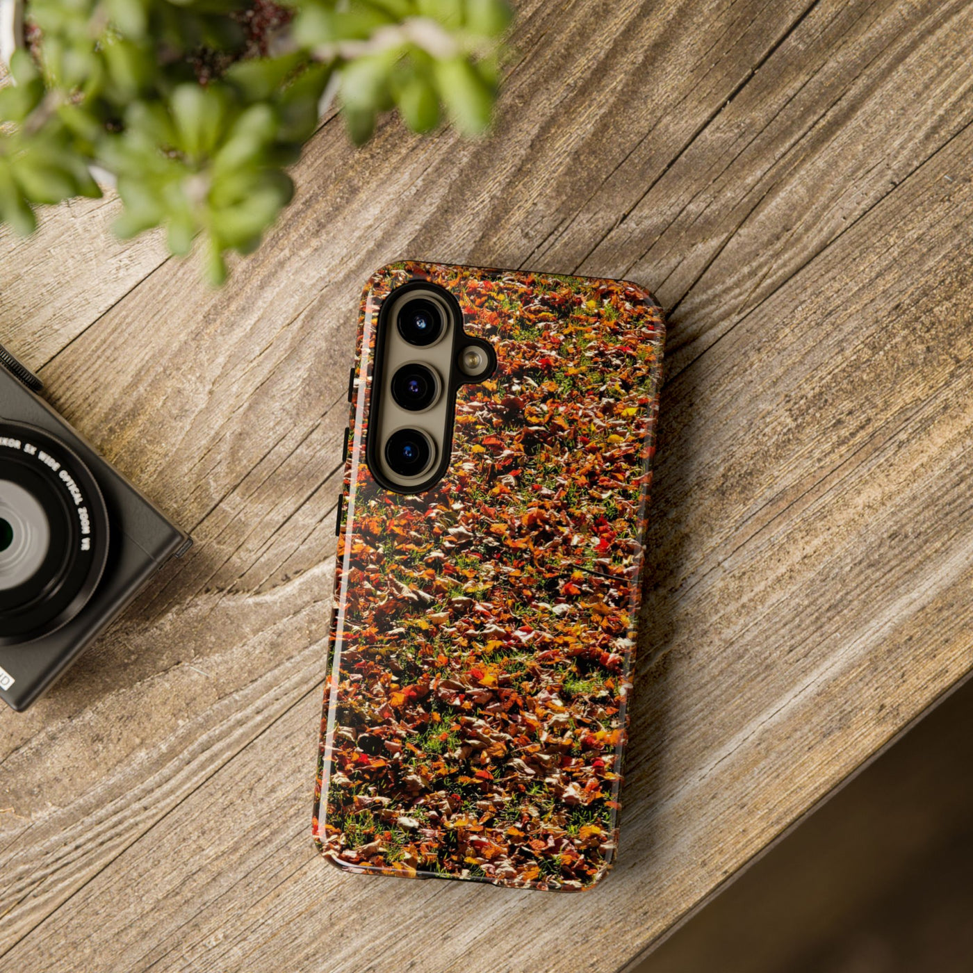 Impact Resistant, Fall Leaves Collage, Cute Phone Cases for Samsung S24, S23, S22, S21, IPhone 15 pro Iphone 14 pro Iphone 13 IPhone 12 Iphone 11