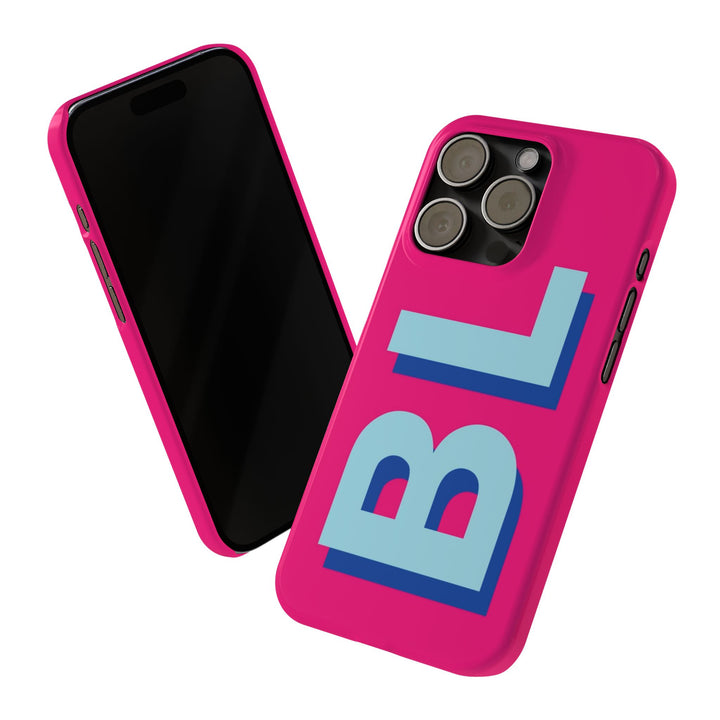Slim Personalized Initial Custom Gift for Her Cute Phone Cases for Iphone 16 Pro Max | iPhone 15 Case | iPhone 15 Pro Max Case, Iphone 14, 13, 12, 11, 10, 8, 7 - Studio40ParkLane