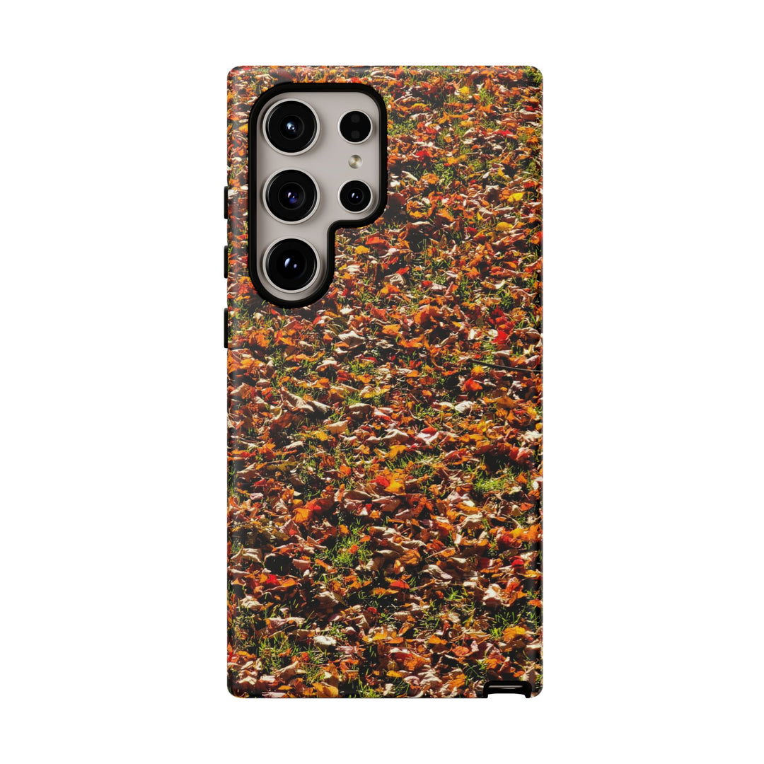 Impact Resistant, Fall Leaves Collage, Cute Phone Cases for Samsung S24, S23, S22, S21, IPhone 15 pro Iphone 14 pro Iphone 13 IPhone 12 Iphone 11 - Studio40ParkLane