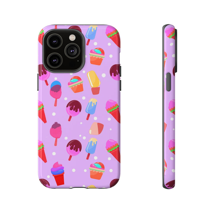 Cute Samsung Case | Cool Iphone Case | Summer Pink Ice - Cream, Samsung S24, S23, S22, S21, IPhone 15 Case | Iphone 14 Case, Iphone 13 Case - Studio40ParkLane