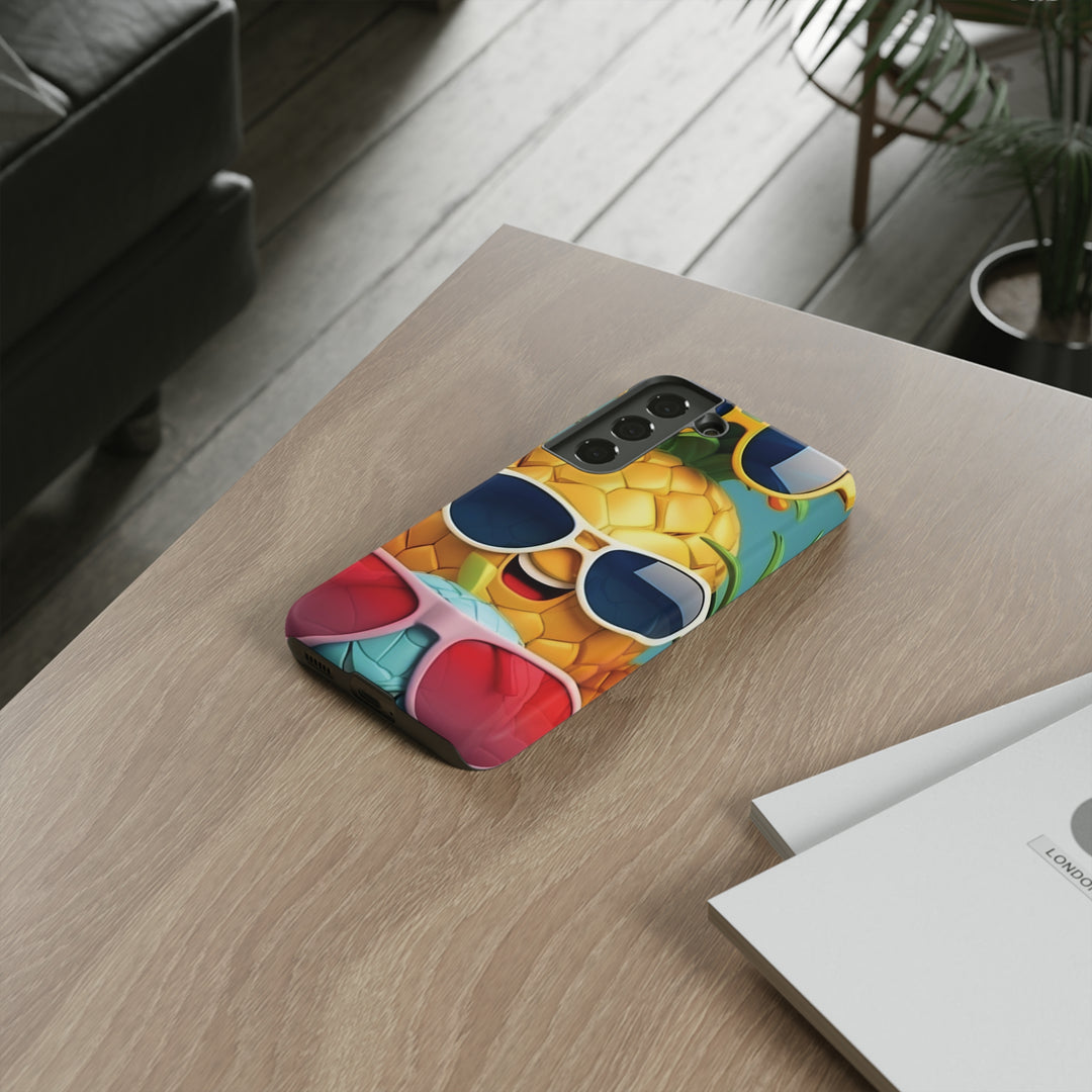 Cute Samsung Phone Case | Aesthetic Samsung Phone Case | Galaxy S23, S22, S21, S20 | Summer Pineapple Fruit, Protective Phone Case - Studio40ParkLane