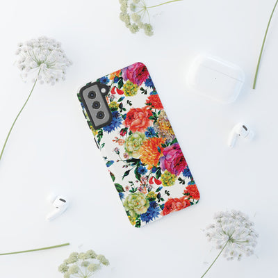 Premium Tough Spring Flowers Cute Phone Cases for Samsung S24, S23, S22, S21, S20, Plus and Ultra, Iphone 16 Pro Max,15, 14, 13, 12, 11, 10 - Studio40ParkLane