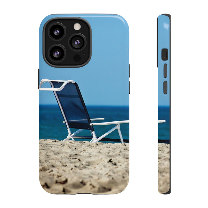 Cute Samsung Case | Cool Iphone Case | Summer Blue Beach Chair, Samsung S24, S23, S22, S21, IPhone 15 Case | Iphone 14 Case, Iphone 13 Case - Studio40ParkLane
