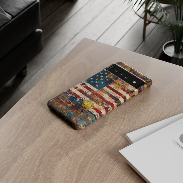 Impact Resistant, American Flag, Cute Phone Cases for Samsung S24, S23, S22, S21, IPhone 15 pro Iphone 14 pro Iphone 13 IPhone 12 Iphone 11 - Studio40ParkLane