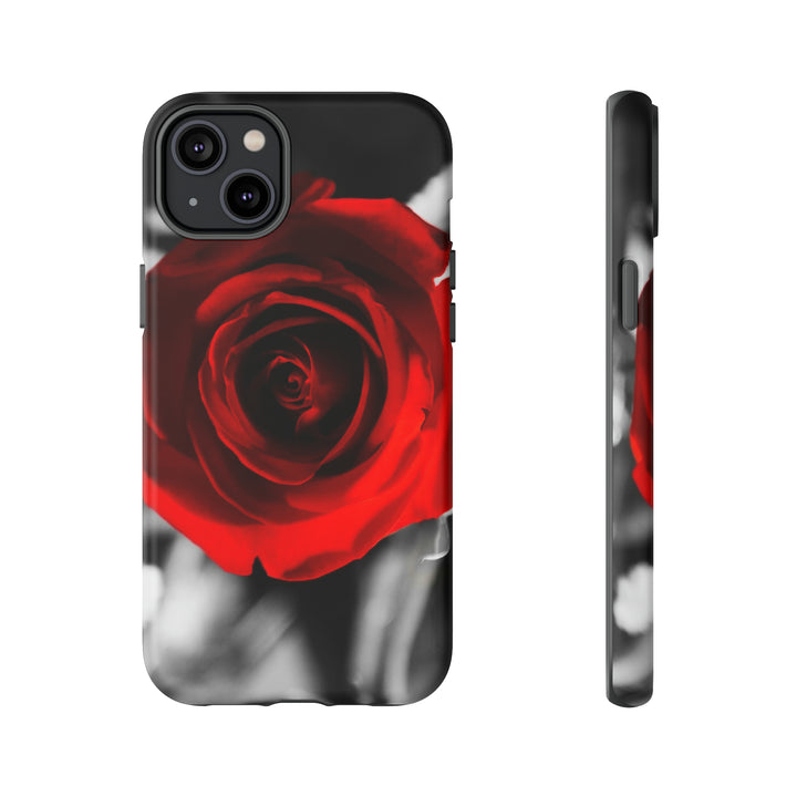 Cute IPhone Case | iPhone 15 Case | iPhone 15 Pro Max Case, Iphone 14 Case, Iphone 14 Pro Max Case IPhone Case for Art Lovers - Red Rose - Studio40ParkLane