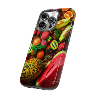 Fall Fruit Collage Cute Phone Case for, Samsung Galaxy S24, S23, S22, S21, IPhone 16 Case | Iphone 15, Iphone 14, IPhone 13 Case Mom Dad Gift