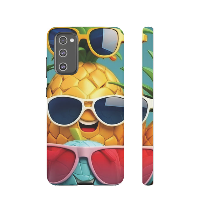 Cute Samsung Phone Case | Aesthetic Samsung Phone Case | Galaxy S23, S22, S21, S20 | Summer Pineapple Fruit, Protective Phone Case - Studio40ParkLane