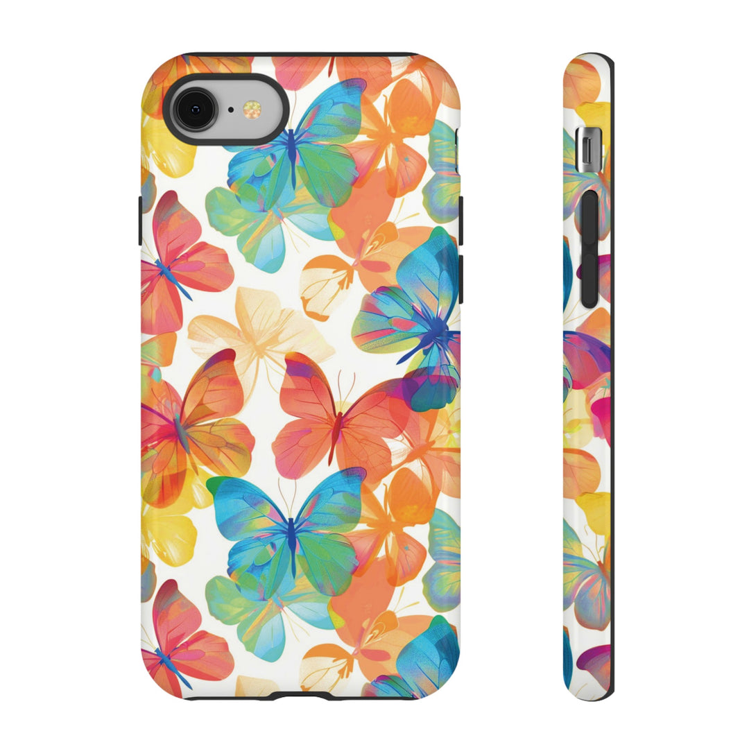Cute Samsung Case | Cool Iphone Case | Summer Bright Butterflies, Samsung S24, S23, S22, S21, IPhone 15 Case | Iphone 14 Case, Iphone 13 Case - Studio40ParkLane