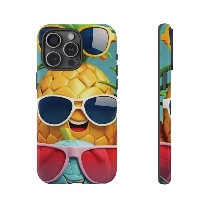 Cute IPhone Case | Summer Pineapple Fruit, iPhone 15 Case | iPhone 15 Pro Case, Iphone 14 Case, Iphone 14 Pro Max Case, Protective Iphone Case - Studio40ParkLane