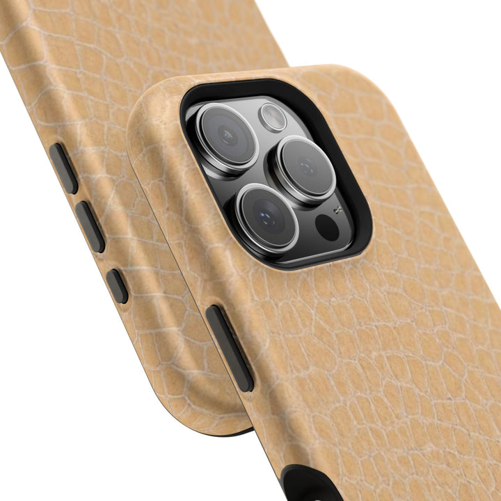 Non Leather Beige Color Pattern Magsafe Cute Phone Case for Iphone Gift for Her, | iPhone 15 Case | iPhone 15 Pro Max Case, Iphone 14, Iphone 14 Pro Max, Iphone 13, Iphone 16 - Studio40ParkLane