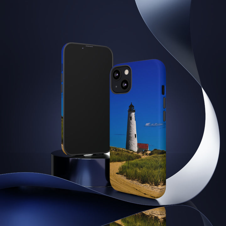 Cute IPhone Case | iPhone 15 Case | iPhone 15 Pro Max Case, Iphone 14 Case, Iphone 14 Pro Max Case IPhone Case for Art Lovers - Beach Lighthouse - Studio40ParkLane