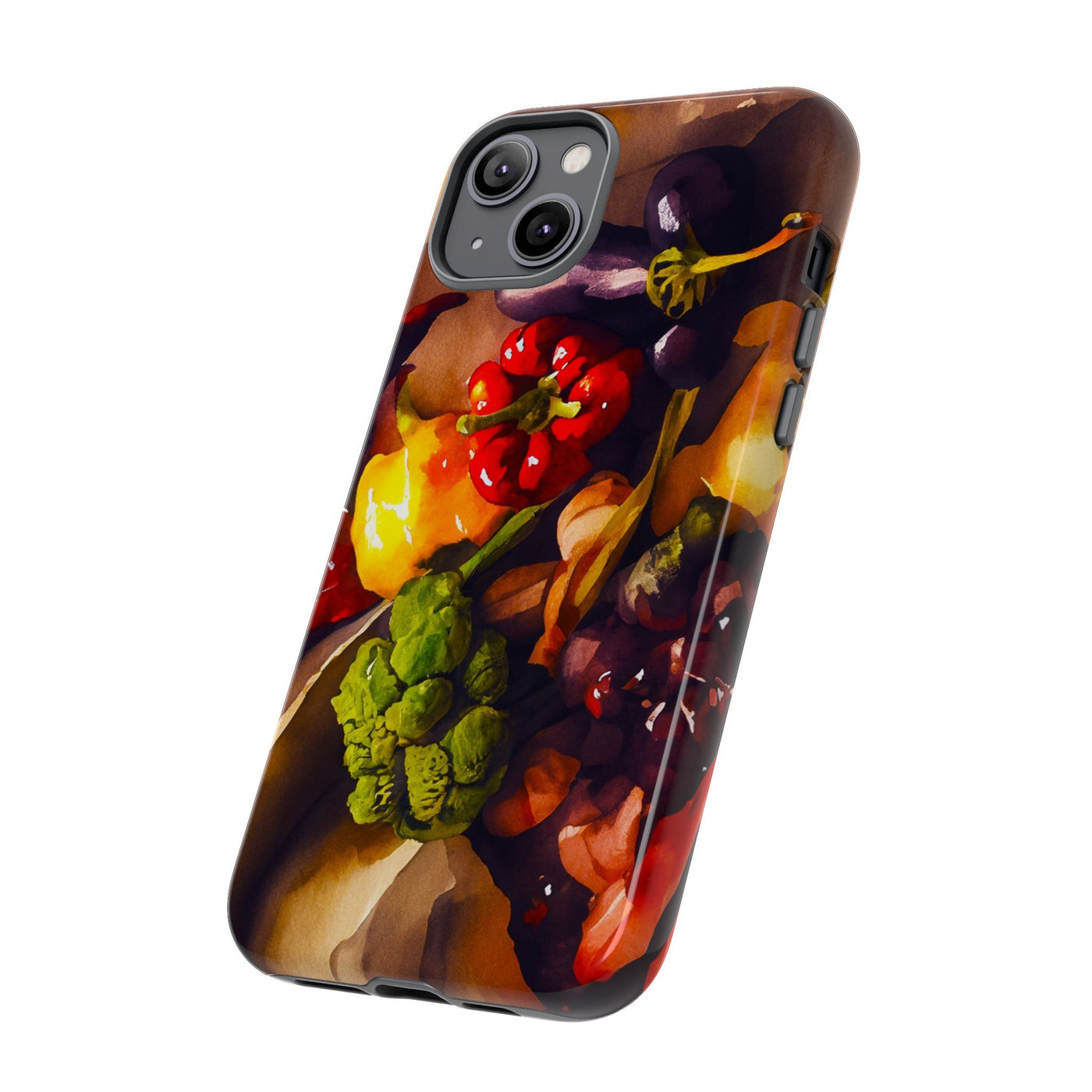 Impact Resistant, Fall Farm Vegetables, Cute Phone Cases for Samsung S24, S23, S22, S21, IPhone 15 pro Iphone 14 pro Iphone 13 IPhone 12 Iphone 11