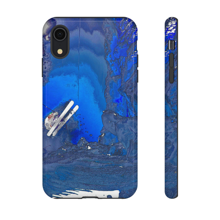 Cute IPhone Case | iPhone 15 Case | iPhone 15 Pro Max Case, Iphone 14 Case, Iphone 14 Pro Max Case IPhone Case for Art Lovers, Skiing Mountain - Studio40ParkLane