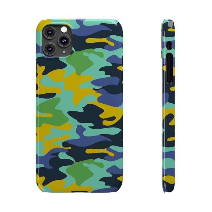 Slim Cute Phone Cases for Iphone - | iPhone 15 Case | iPhone 15 Pro Max Case, Iphone 14 Case, Iphone 14 Pro Max, Iphone 13, Late Spring Camouflage - Studio40ParkLane