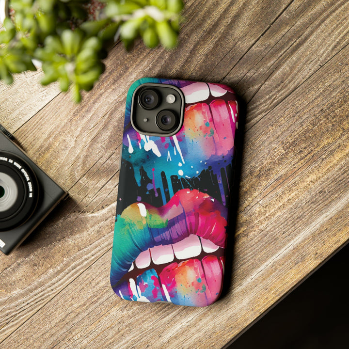 Cute IPhone Case | iPhone 15 Case | iPhone 15 Pro Max Case, Iphone 14 Case, Iphone 14 Pro Max Case IPhone Case for Art Lovers, Lips Smile - Studio40ParkLane