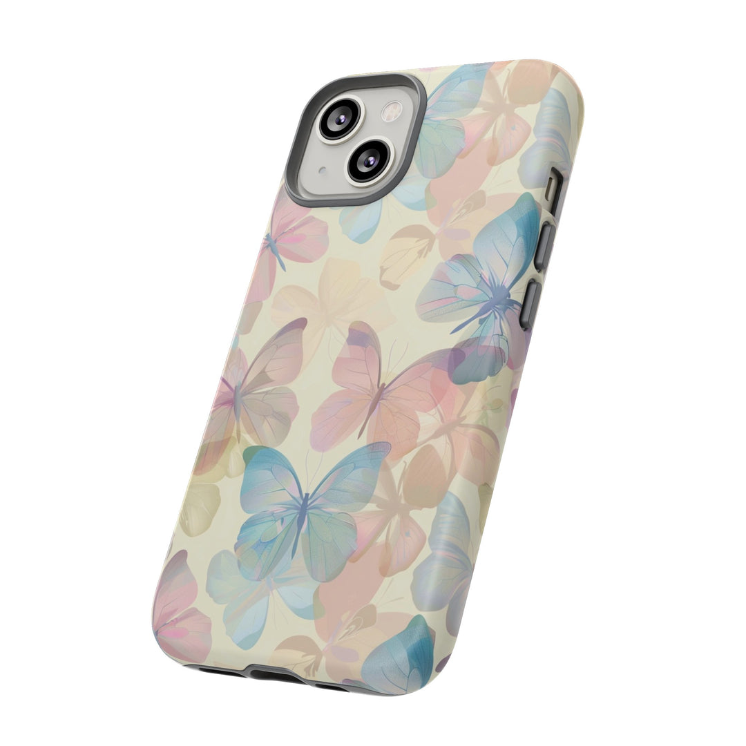Cute Samsung Case | Cool Iphone Case | Summer Pastel Butterflies, Samsung S24, S23, S22, S21, IPhone 15 Case | Iphone 14 Case, Iphone 13 Case - Studio40ParkLane