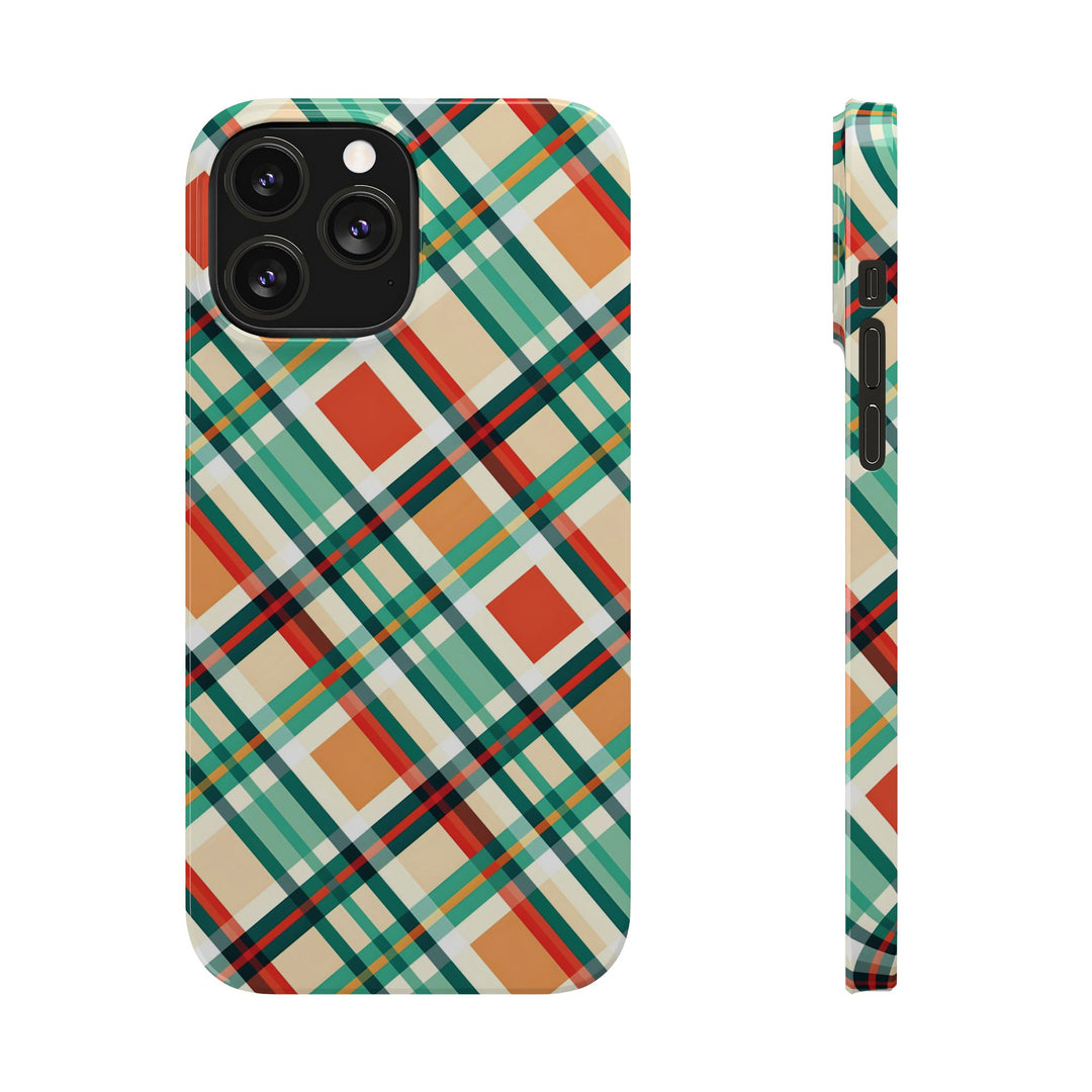 Slim Checkered Plaid Gift for Her Cute Phone Cases for Iphone 16 Pro Max | iPhone 15 Case | iPhone 15 Pro Max Case, Iphone 14, 13, 12, 11, 10, 8, 7 - Studio40ParkLane