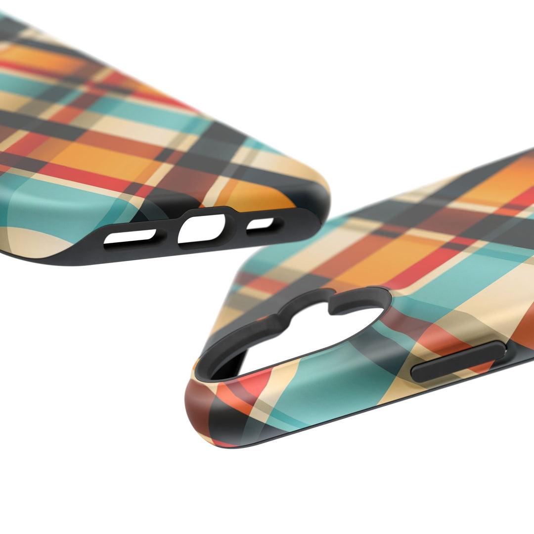 Checkered Plaid Magsafe Gift for Her Cute Phone Case for Iphone, | iPhone 16 | iPhone 15 Pro Max, Iphone 14 Pro Max, 13 12 11 10 9 8 7 - Studio40ParkLane