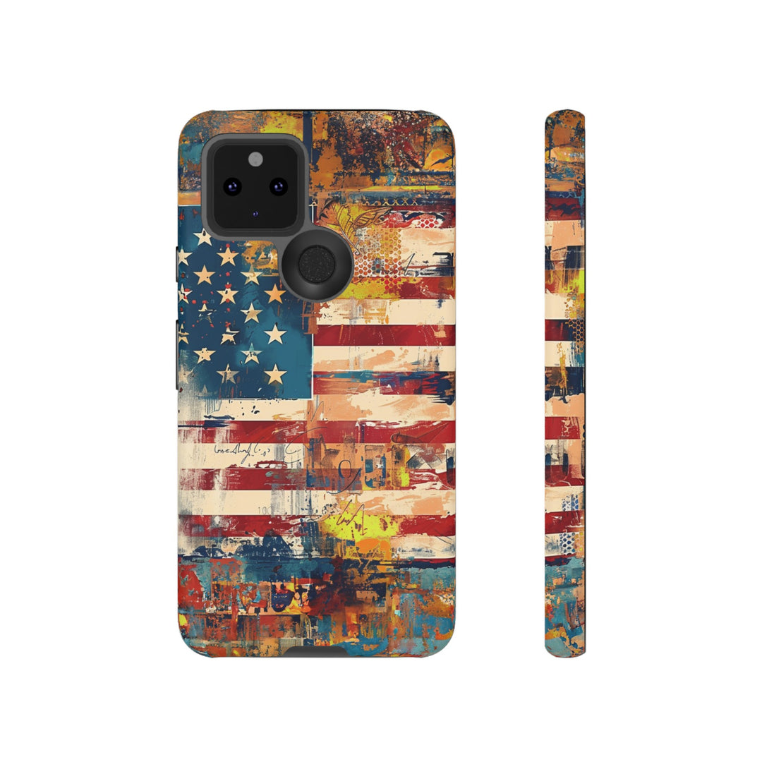 Impact Resistant, American Flag, Cute Phone Cases for Samsung S24, S23, S22, S21, IPhone 15 pro Iphone 14 pro Iphone 13 IPhone 12 Iphone 11 - Studio40ParkLane