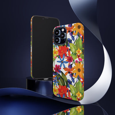 Premium Tough Spring Flowers Cute Phone Cases for Samsung S24, S23, S22, S21, S20, Plus and Ultra, Iphone 16 Pro Max,15, 14, 13, 12, 11, 10 - Studio40ParkLane