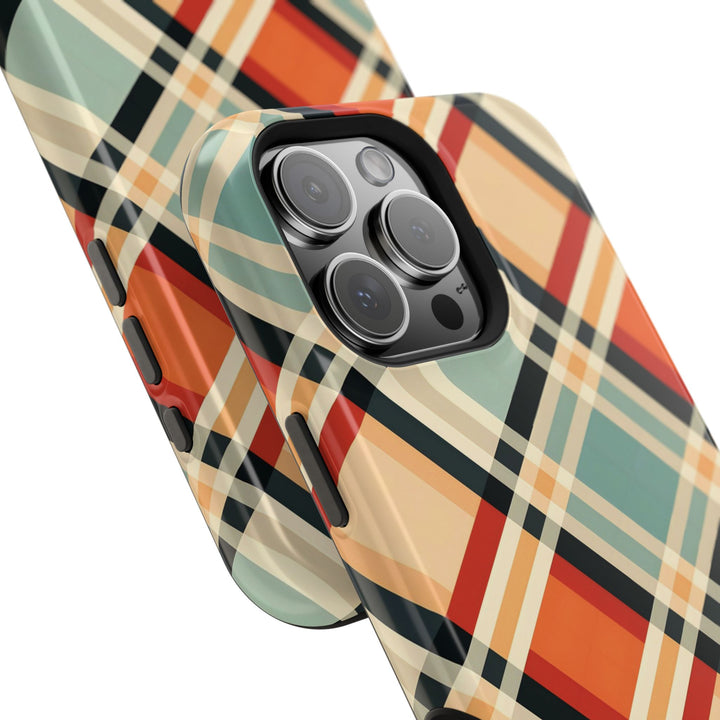 Checkered Plaid Magsafe Gift for Her Cute Phone Case for Iphone, | iPhone 16 | iPhone 15 Pro Max, Iphone 14 Pro Max, 13 12 11 10 9 8 7 - Studio40ParkLane