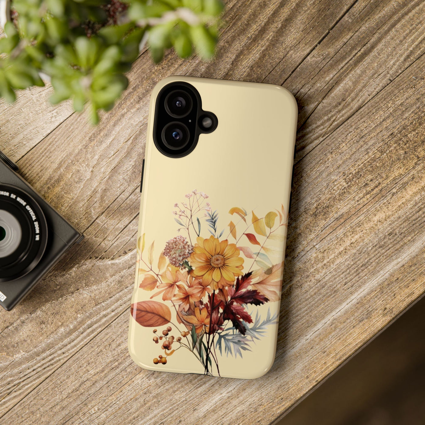 Autumn Fall Leaves Gift for Her Cute Phone Case for, Samsung Galaxy S24, S23, S22, S21, IPhone 16 Case | Iphone 15, Iphone 14, IPhone 13 Case