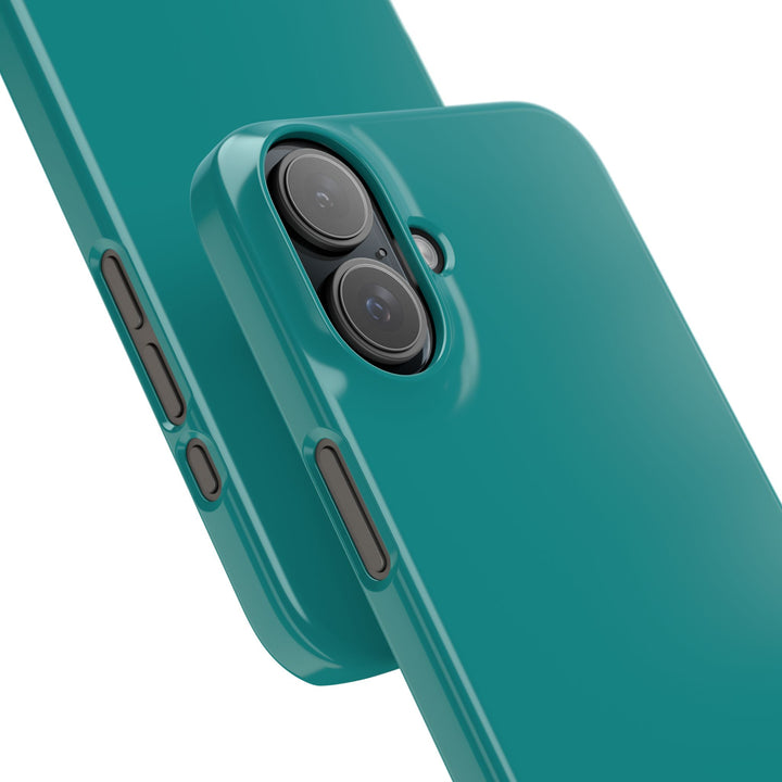 Slim Turquoise Blue Gift for Her Aesthetic Cute Phone Case for Iphone 16 - | iPhone 15 Pro Max Case | iPhone 14 Case 13 12 11 10 9 8 7 - Studio40ParkLane