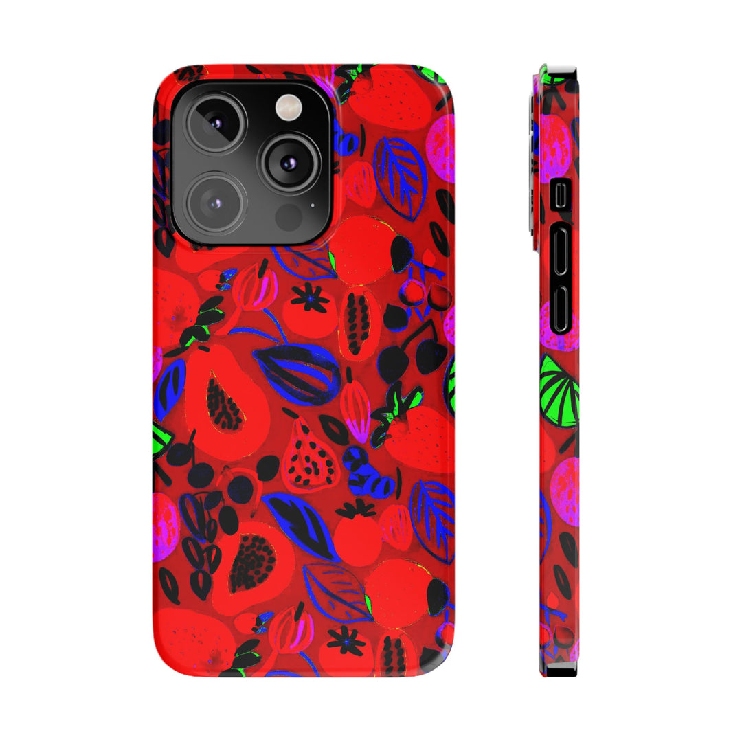 Slim Trendy Fall Fruit Gift for Her Cute Phone Cases for Iphone 16 | iPhone 15 Case | iPhone 15 Pro Max Case, Iphone 14, Iphone 14 Pro Max, Iphone 13, Slim - Studio40ParkLane