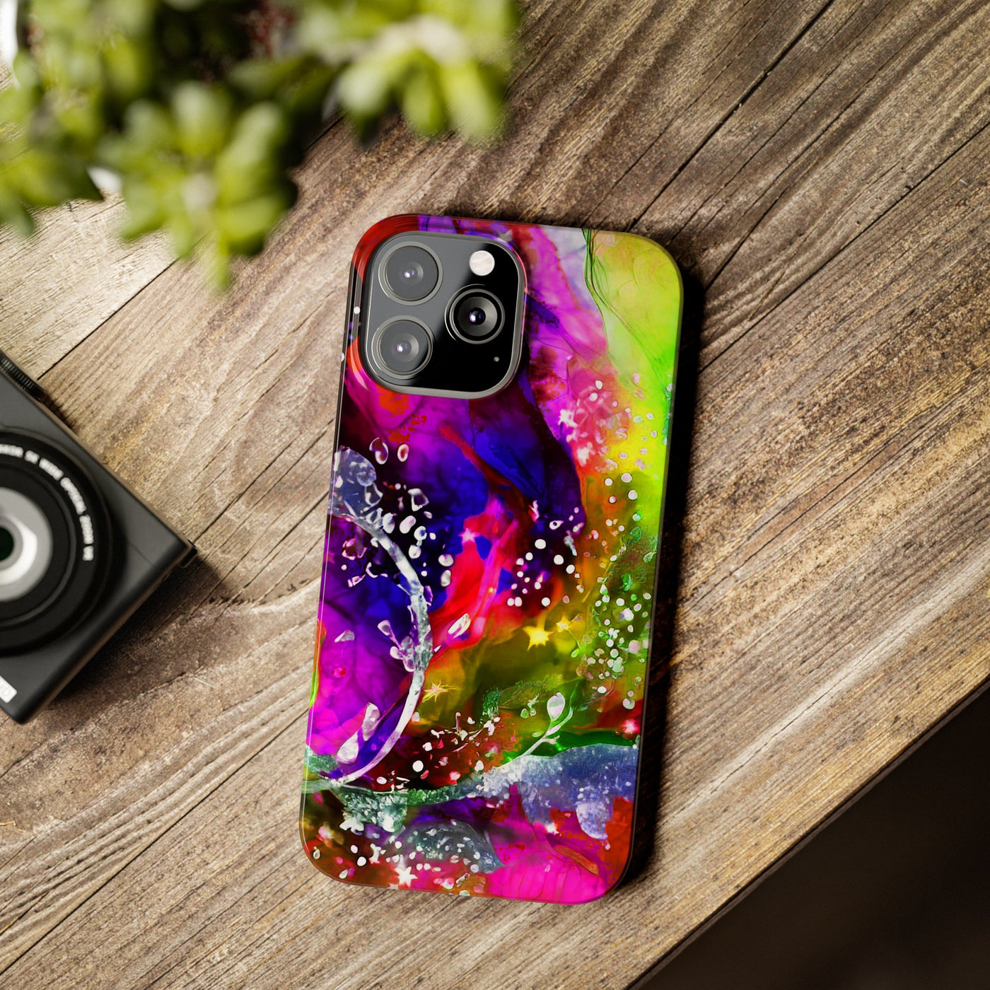 Slim Cute Phone Cases for Iphone  | iPhone 15 Case | iPhone 15 Pro Max Case, Iphone 14, Iphone 14 Pro Max, Iphone 13, Summer Marble Feast