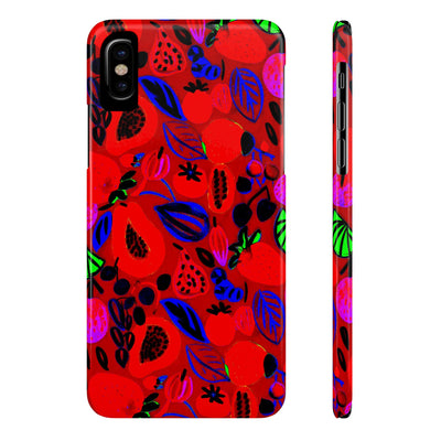 Slim Trendy Fall Fruit Gift for Her Cute Phone Cases for Iphone 16 | iPhone 15 Case | iPhone 15 Pro Max Case, Iphone 14, Iphone 14 Pro Max, Iphone 13, Slim