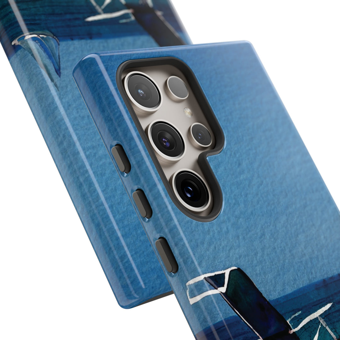 Cute Samsung Case | Cool Iphone Case | Summer Blue Beach Chair, Samsung S24, S23, S22, S21, IPhone 15 Case | Iphone 14 Case, Iphone 13 Case - Studio40ParkLane