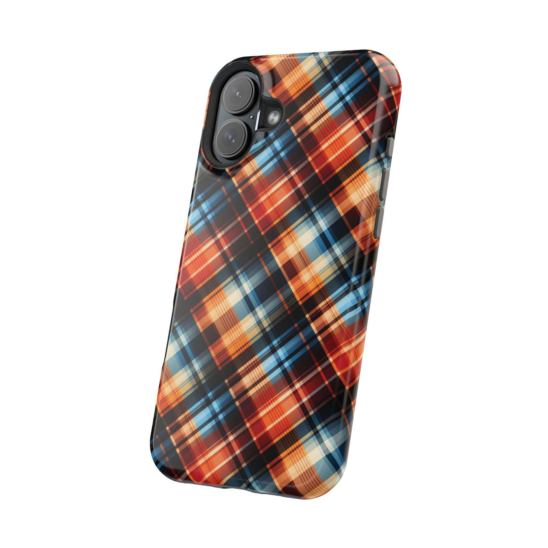 Checkered Plaid Magsafe Gift for Her Cute Phone Case for Iphone, | iPhone 16 | iPhone 15 Pro Max, Iphone 14 Pro Max, 13 12 11 10 9 8 7 - Studio40ParkLane