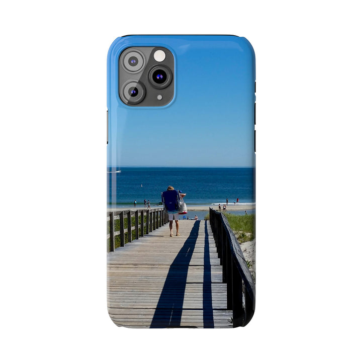 Slim Cute Phone Cases for Iphone - | iPhone 15 Case | iPhone 15 Pro Max Case, Iphone 14 Case, Iphone 14 Pro Max, Iphone 13, Summer Beach Walk - Studio40ParkLane