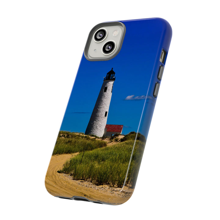 Cute IPhone Case | iPhone 15 Case | iPhone 15 Pro Max Case, Iphone 14 Case, Iphone 14 Pro Max Case IPhone Case for Art Lovers - Beach Lighthouse - Studio40ParkLane