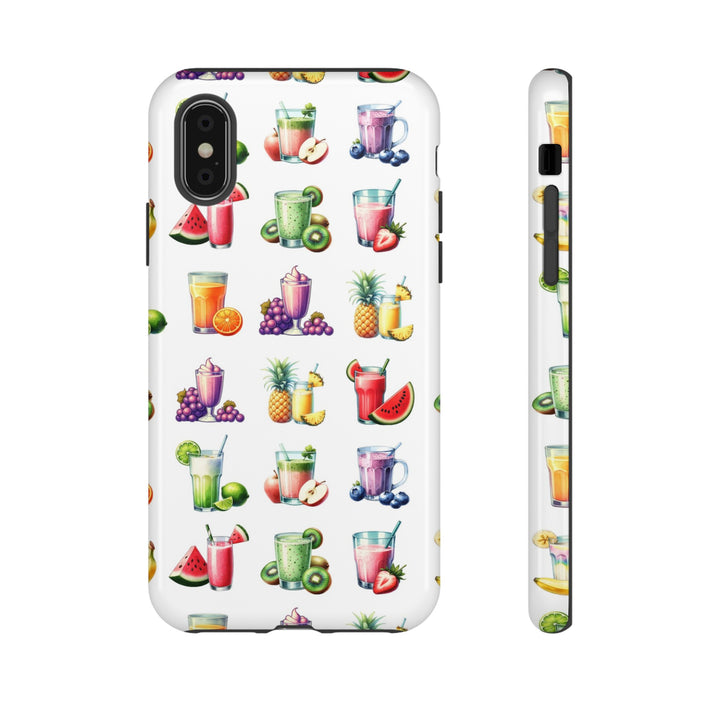Cute Samsung Case | Cool Iphone Case | Tropical Summer Fruit Cocktail, Samsung S24, S23, S22, S21, IPhone 15 Case | Iphone 14 Case, Iphone 13 Case - Studio40ParkLane