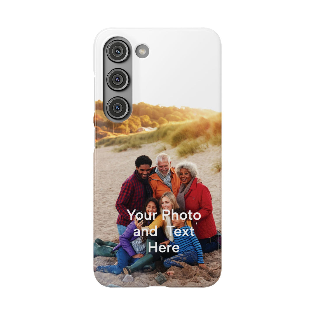 Snap Custom Personalized Family/Pet Cute Phone Cases for Samsung Galaxy S24, S23, S22, S21, S20, Plus, Ultra, Iphone 16, 15, 14, Pro and Max - Studio40ParkLane