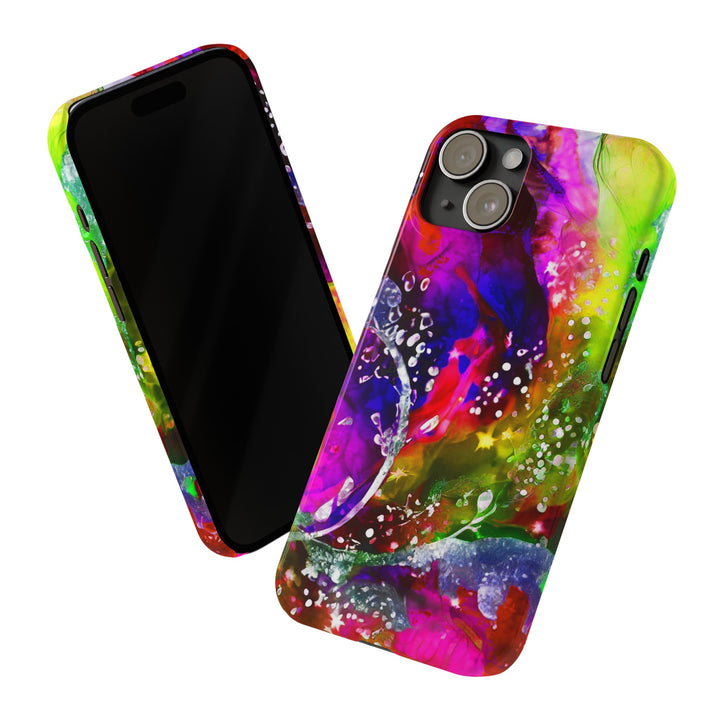 Slim Cute Phone Cases for Iphone | iPhone 15 Case | iPhone 15 Pro Max Case, Iphone 14, Iphone 14 Pro Max, Iphone 13, Summer Marble Feast - Studio40ParkLane