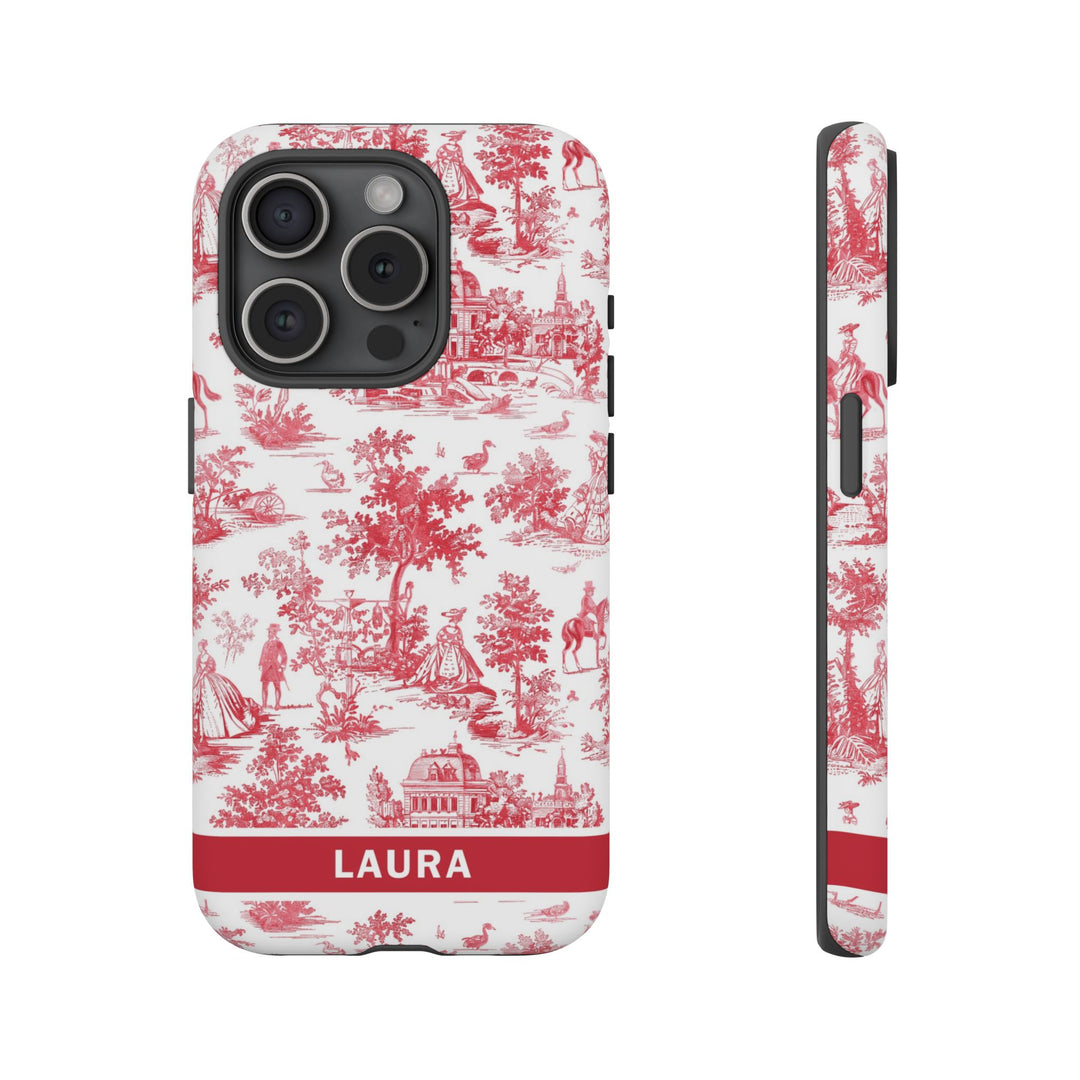 Premium Tough Personalized Initial Custom Gift Cute Phone Cases for Samsung Galaxy S24, S23, S22, S21 Plus, Ultra, Iphone 16, 15, 14 Pro Max - Studio40ParkLane