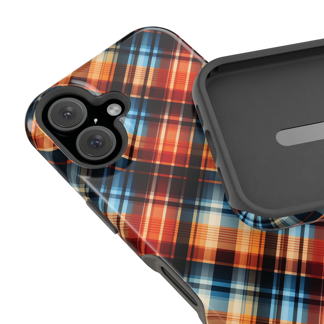 Checkered Plaid Magsafe Gift for Her Cute Phone Case for Iphone, | iPhone 16 | iPhone 15 Pro Max, Iphone 14 Pro Max, 13 12 11 10 9 8 7 - Studio40ParkLane