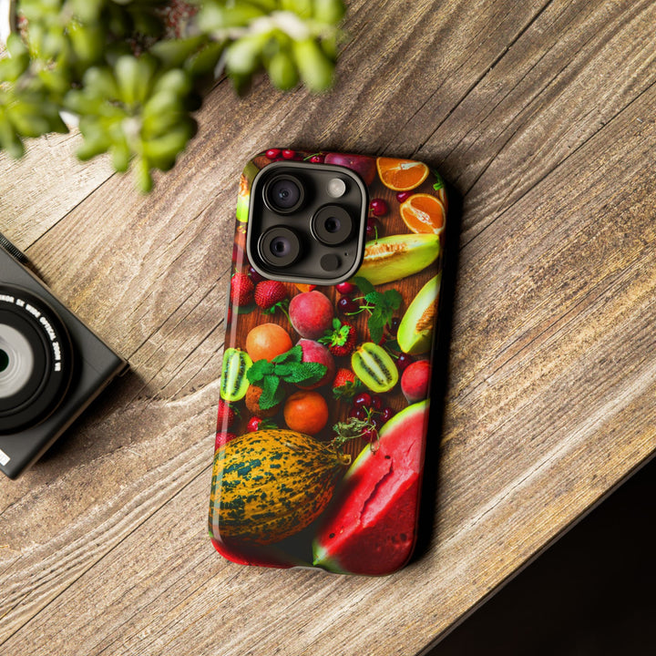 Fall Fruit Collage Cute Phone Case for, Samsung Galaxy S24, S23, S22, S21, IPhone 16 Case | Iphone 15, Iphone 14, IPhone 13 Case Mom Dad Gift - Studio40ParkLane