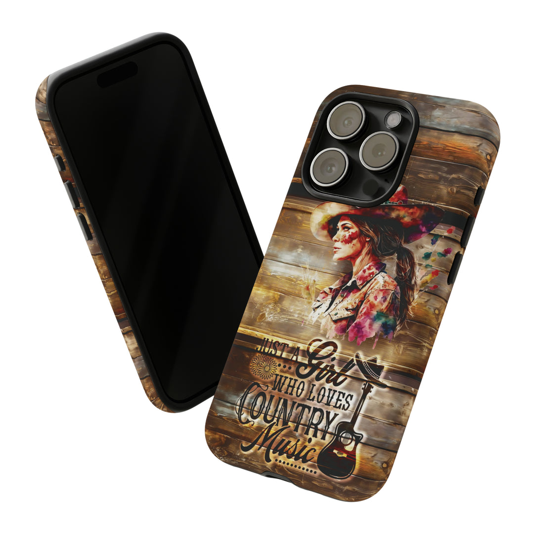 Cute IPhone Case | Country Music Girl iPhone 15 Case | iPhone 15 Pro Case, Iphone 14 Case, Iphone 14 Pro Max Case, Protective Iphone Case - Studio40ParkLane