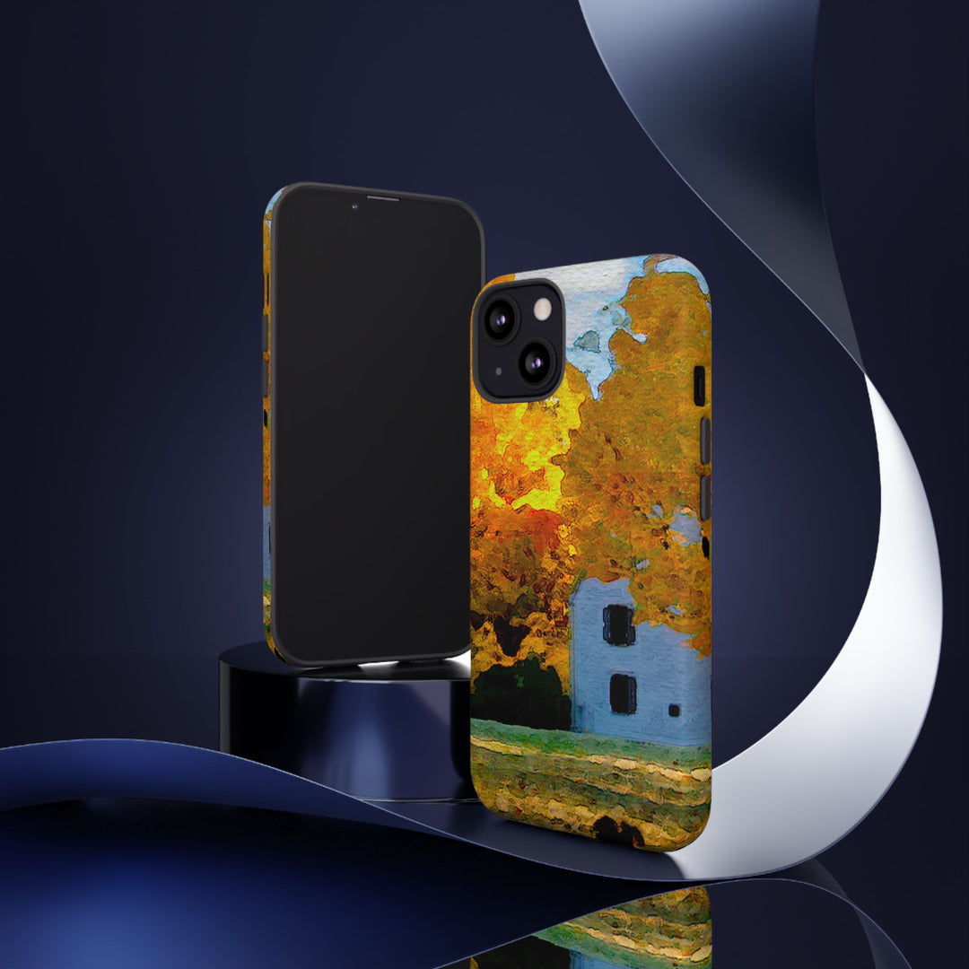 Impact Resistant, Fall Leaves Watercolor, Cute Phone Cases for Samsung S24, S23, S22, S21, IPhone 15 pro Iphone 14 pro Iphone 13 IPhone 12 Iphone 11 - Studio40ParkLane