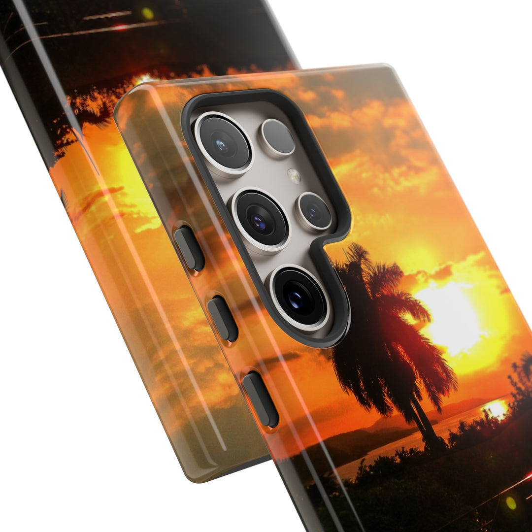 Cute Samsung Case | Cool Iphone Case | Summer Jamaica Pool Sunset, Samsung S24, S23, S22, S21, IPhone 15 Case | Iphone 14 Case, Iphone 13 Case - Studio40ParkLane