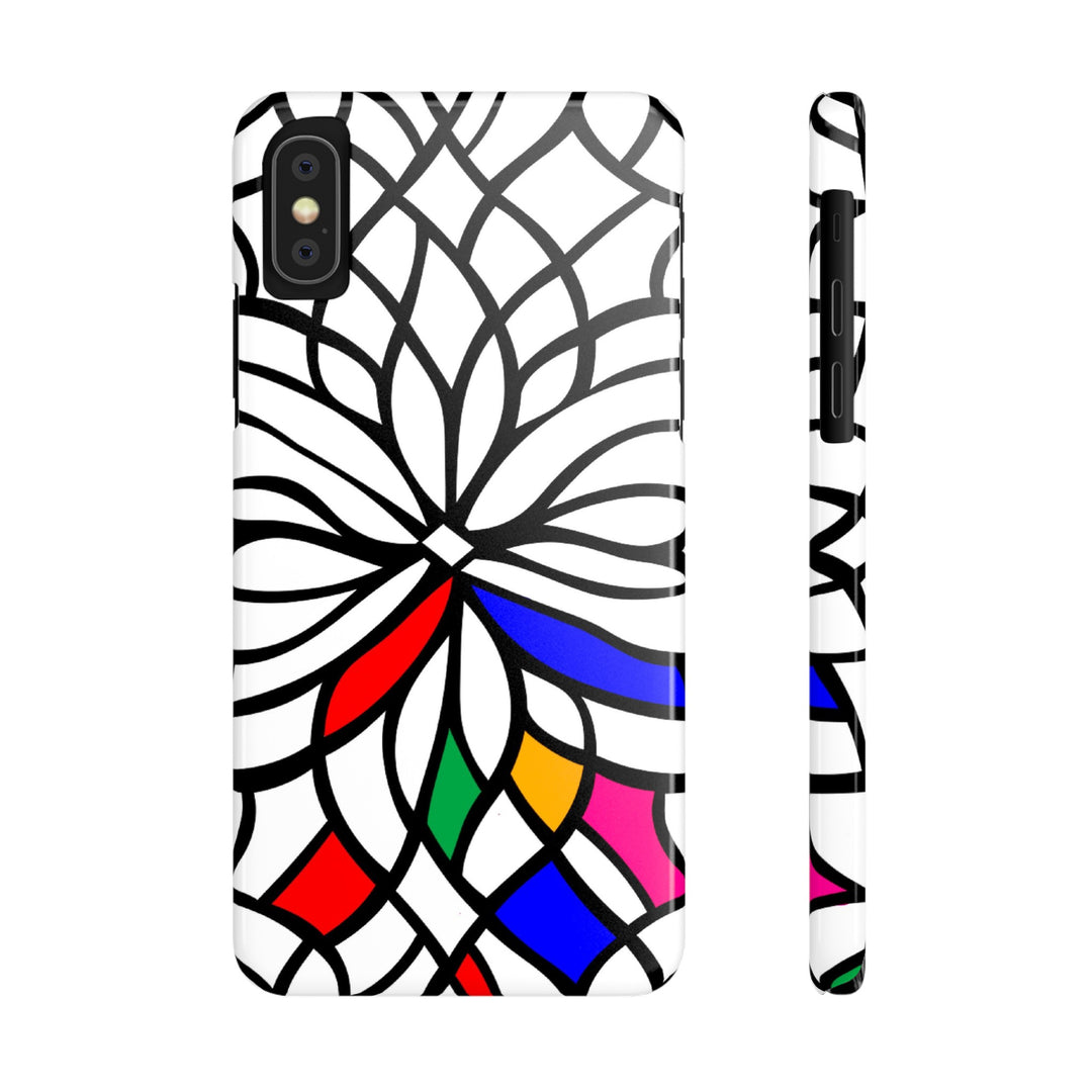 Slim Cute Phone Cases for Iphone | iPhone 15 Case | iPhone 15 Pro Max Case, Iphone 14, Iphone 14 Pro Max, Iphone 13, Colored Spider Web - Studio40ParkLane