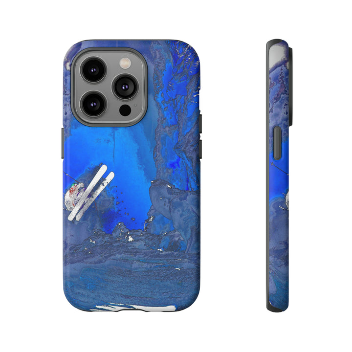 Cute IPhone Case | iPhone 15 Case | iPhone 15 Pro Max Case, Iphone 14 Case, Iphone 14 Pro Max Case IPhone Case for Art Lovers, Skiing Mountain - Studio40ParkLane
