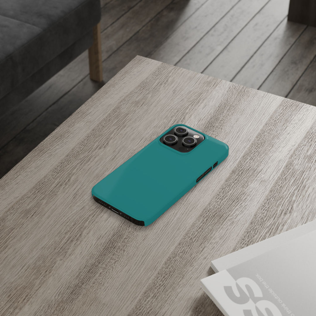 Slim Turquoise Blue Gift for Her Aesthetic Cute Phone Case for Iphone 16 - | iPhone 15 Pro Max Case | iPhone 14 Case 13 12 11 10 9 8 7 - Studio40ParkLane